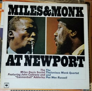 MILES DAVIS & Thelonious Monk/ AT NEWPORT/中古レコード