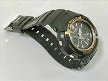 CASIO　カシオ　AWG-M100A−3 タフソーラー 電波ソーラー G-SHOCK カーキ　ミリタリー_画像3