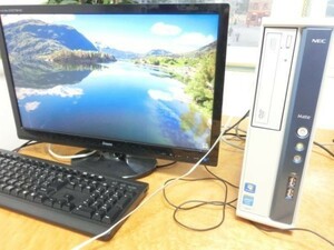 NEC デスクトップ 本体のみ Mate MB-G MK26EB-G PC-MK26EBZCG Celeron/メモリ2GB/HDD250GB/Win10 動作OK G6560