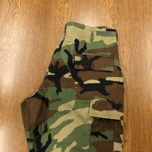 【EJ137】米軍実物 米陸軍 03s US ARMY BDU カーゴパンツ ウッドランドカモ 迷彩 カモフラ ミリタリーパンツ USA 古着 アメリカ軍 送料無料