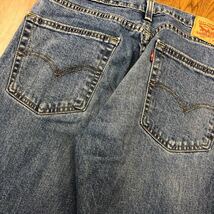 【EJ178】Levi's 505 W32 L32 ジーンズ ジーパン デニムパンツ ストレッチ生地 メンズブランド古着 リーバイス505 送料無料_画像9