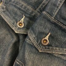 【EJ237】Levi's 504 W28 L32 色落ち加工 シンチバック ジーンズ ジーパン デニムパンツ メンズブランド古着 リーバイス504 送料無料_画像8