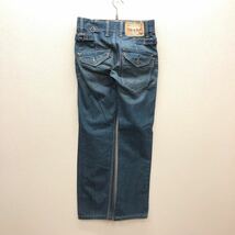 【EJ237】Levi's 504 W28 L32 色落ち加工 シンチバック ジーンズ ジーパン デニムパンツ メンズブランド古着 リーバイス504 送料無料_画像3