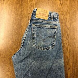 【EJ244】USA製 Levi's 550 W30 L36 ジーンズ ジーパン デニムパンツ メンズブランド古着 リーバイス550 米国製 送料無料