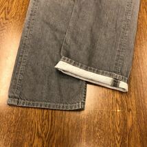 【EJ340】Levi's 569 W36 L32 カラーパンツ グレー 灰色 メンズブランド古着 リーバイス569 送料無料_画像5