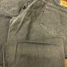 【EJ340】Levi's 569 W36 L32 カラーパンツ グレー 灰色 メンズブランド古着 リーバイス569 送料無料_画像8