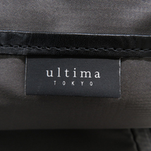 ultima TOKYO ウルティマトーキョー レザー 3way ショルダー ボディバッグ ブラック系 [240101046752] メンズ_画像6