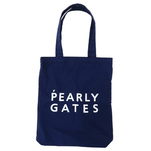 PEARLY GATES パーリーゲイツ トートバッグ ノベルティ ニコちゃん ネイビー系 [240101045532] ゴルフウェア