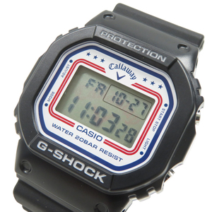 【新品】CASIO G-SHOCK カシオ ジーショック ×CALLAWAY 腕時計 ブラック系 [240101045764]