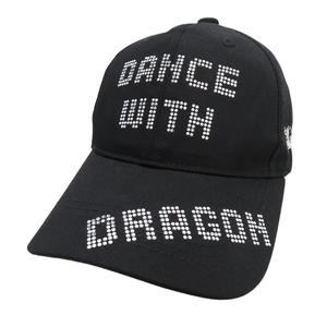 DANCE WITH DRAGON ダンスウィズドラゴン キャップ ブラック系 F [240101058413] ゴルフウェア