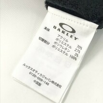 OAKLEY オークリー ニット ジップ ベスト スカル ブラック系 M [240101005354] ゴルフウェア メンズ_画像6