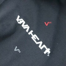 VIVA HEART ビバハート 半袖ポロシャツ 総柄 ブラック系 52 [240101052973] ゴルフウェア メンズ_画像4