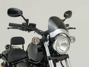 汎用メーターバイザー　デイトナ　national cycle Flyscreen メーターバイザー/フロントフォーククランプタイプ　ダークスモーク　92329