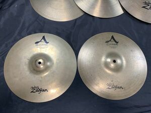 0u1k3aB123 Zildjian CUSTOM TOP/BOTTOM HIHAT 2枚セット 13/33cm カスタム ハイハットシンバル ジルジャン