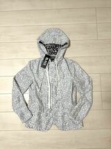 新品 23ss BLACK COMME des GARCONS ブラックコムデギャルソン　フード付き　レオパード柄ジャケット　XSサイズ　1G-J010_画像1