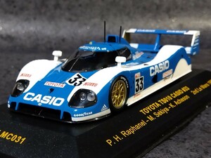 イクソ 1/43 トヨタ TS010 1992年 ル・マン24時間 2位 入賞車仕様 (関谷 正徳)