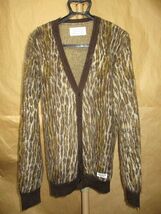 ワコマリア WACKO MARIA　17AW MOHAIR LEOPARD CARDIGAN モヘア　モヘヤ　レオパード　カーディガン　L_画像2