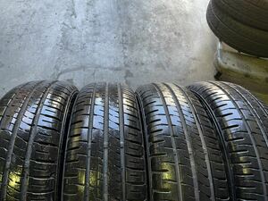 (4561)特価 バリ山 155/65R13 ワゴンR パレット ミラ ムーブ ライフ モコ AZワゴン ekワゴン 20年製 4本セット