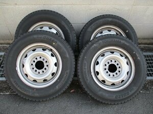 ☆ (22) YOKOHAMA　ヨコハマ　ice GUARD iG91　145 / 80 R12 86 / 84 N LT　マルチスチールホイール 付　2021年　4本　軽バン等に ☆