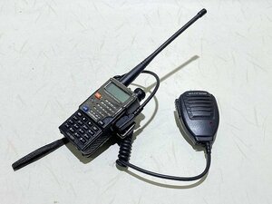 【質Banana】BAOFENG ハンディー無線機 デュアルバンド トランシーバー UV-5RE ジャンク ACアダプタ/マイク付き♪