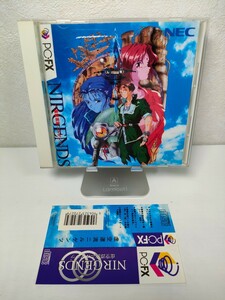 PC-FX【虚空漂流ニルゲンツ】ケース 帯 取扱説明書 ディスク付き『NEC』NIRGENDS