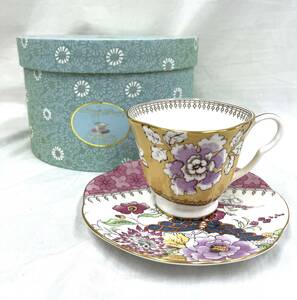 ウェッジウッド Wedgwood　カップ&ソーサー バタフライブルーム ティー　コーヒーカップ イエロー アフタヌーンティー　Butterfly Bloom