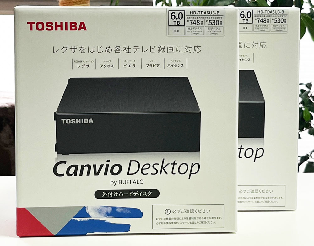 バッファロー CANVIO DESKTOP HD-TDA6U3-B [ブラック] オークション