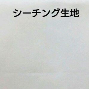 白色　ホワイト　シーチング生地 50×110　コットン生地　無地生地