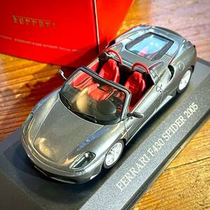 【未展示美品】ixo フェラーリ オフィシャル プロダクト1:43「F430 SPIDER 2005」品番:FER019☆