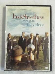 洋楽DVD『バックストリート・ボーイズ　backstreet boys　never gone the videos』セル版。日本語字幕付き。即決。