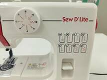 ★西日本ミシン販売株式会社　Sew D’Lite　【JA525】　☆通電確認済み☆ジャンク品☆1円スタート_画像8