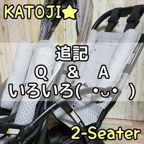 【Q＆A】カトージ　2-Seater