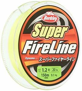 バークレイ(Berkley) PEライン 150m 1.5号/24lb グリーン スーパーファイヤー 釣り糸