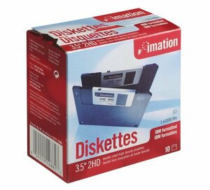 imation（イメーション）2HD 3.5型フロッピーディスク 1.44MB 10枚入