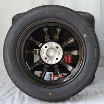 新品 15インチ 4.5J スタッドレス付4本SET 165/60R15 2023年製 ILINK ハスラー フレアクロスオーバー (W1533-1)_画像5