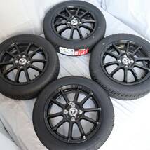 新品 15インチ 4.5J スタッドレス付4本SET 165/60R15 2023年製 ILINK ハスラー フレアクロスオーバー (W1533-1)_画像2