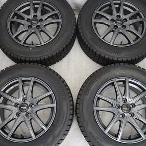 新品 15インチ Z05-DG 5穴114.3 スタッドレス付4本SET 195/65R15 ブリヂストン ブリザック セレナ C26 ノア VOXY 70系 80系(W2230-1)