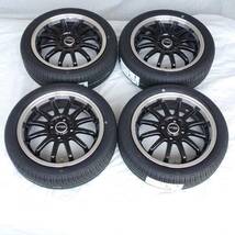 新品 15インチ 5.0J タイヤ付4本SET 165/50R15 NBOX タント スペーシア ルークス ワゴンR ムーヴ アルト デイズ (W2311-1NE)_画像6