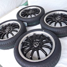 新品 15インチ 5.0J タイヤ付4本SET 165/50R15 NBOX タント スペーシア ルークス ワゴンR ムーヴ アルト デイズ (W2311-1NE)_画像3