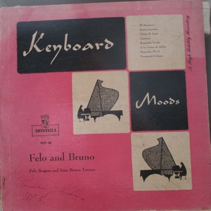 ☆　試聴可 / CUBA / キューバ / 10 インチ盤 / FELO　BERGASA / JUAN BRUNO TARRAZA / MONTILLA 10 / PIANO Y RITMO / ピアノ　ラウンジ