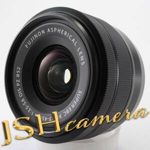 【中古】FUJIFILM 交換レンズXC15-45mmブラック XC15-45MMF3.5-5.6OIS PZ B