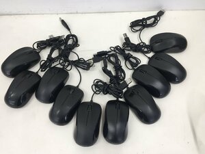 エレコム USB マウス M-K6URBK/RS 中古 10個セット（管１F）