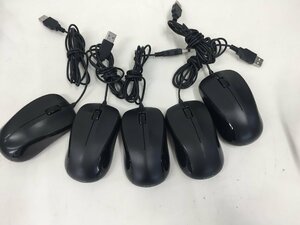 エレコム USB マウス M-K6URBK/RS 中古 5個セット（管１F）
