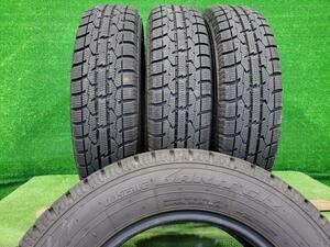 トーヨー TOYO スタッドレスタイヤ 4本セット OBSERVE GARIT GIZ 145/80R13 2021年 9分山