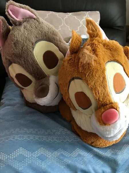 ディズニーすやすやおねむ寝そべりBIGぬいぐるみ2つセット