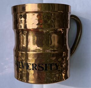 法政大学　ノベルティ　銅のマグカップ　ジャンク品　送料無料