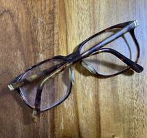 Polo Ralph Lauren セルフレーム　ビルゲイツがかけてそうな眼鏡フレーム　ジャンク品　送料無料_画像2