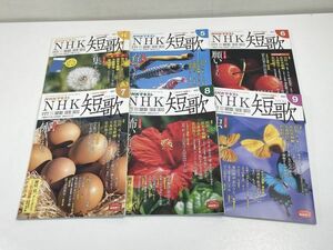 不揃い12冊セット　NHK短歌　2021年4～12月　2022年1～3月【H64834】