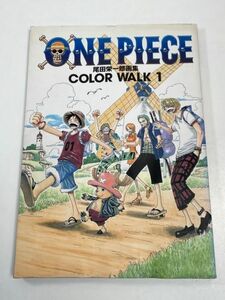 【初版】ワンピース ONEPIECE 尾田栄一郎 画集 COLOR WALK 1【z64387】