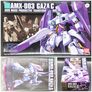 バンダイ【機動戦士Zガンダム】HGUC 062▼1/144 ガザC（ハマーン・カーン専用機）AMX-003 HG【未開封・未組立】